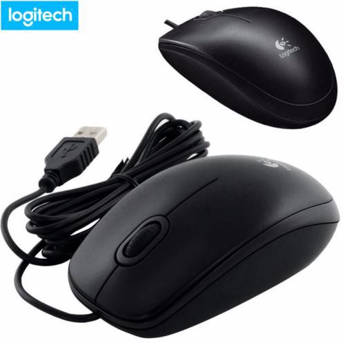 Chuột LOGITECH B100 USB Chính hãng chuyên dùng văn phòng siêu bền bảo hành 12 tháng 1 đổi 1