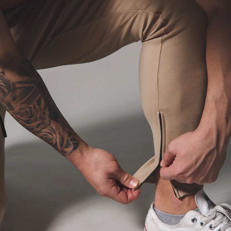 Quần Thể Thao Cotton Kẻ Sọc Năng Động Hợp Thời Trang Cho Nam