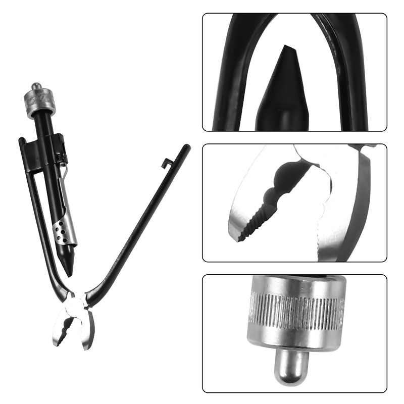 Kìm xoắn dây an toàn cho máy bay 6 inch Bộ khóa Công cụ xoắn / Cuộn 15M Dây khóa an toàn bằng thép không gỉ 0,7mm