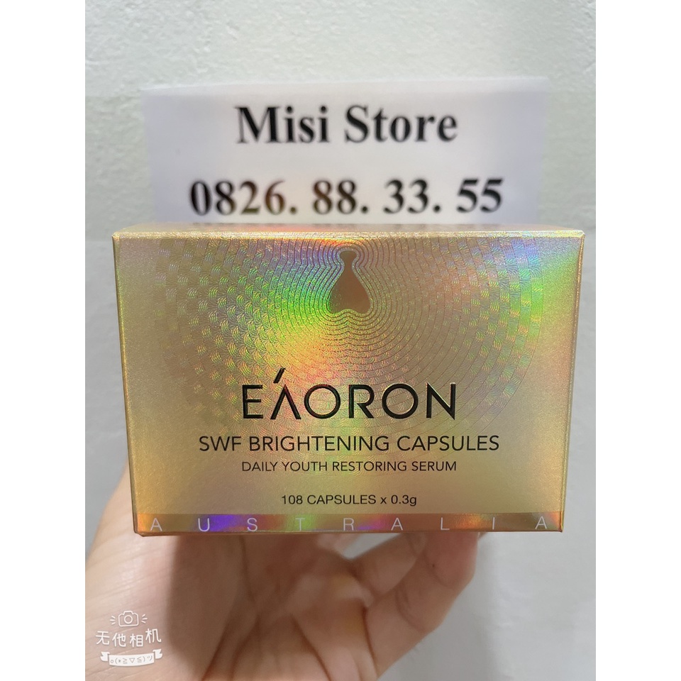 Viên serum dưỡng trắng da EAORON SWF Whitening Capsules Serum 108 viên