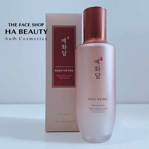 Serum dưỡng ẩm chống lão hóa dưỡng trắng da nếp nhăn The Face Shop Yehwadam Heaven Grade Ginseng Rejuvenating Serum 45ml