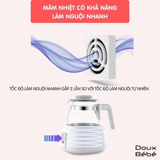 Bình đun nước giữ nhiệt Doux bebe