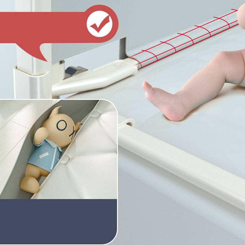 Thanh Chắn Giường BellyBaby Điều Chỉnh Độ Cao  - BellyBaby