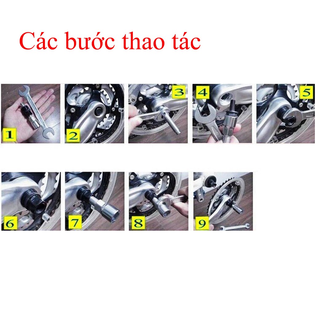 Dụng cụ tháo đùi đĩa xe đạp