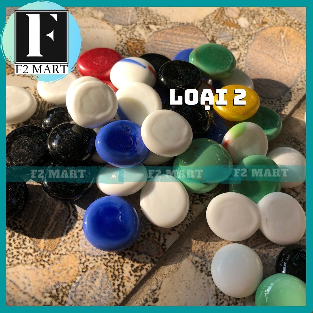 Sỏi màu trang trí cho bể cá cảnh, trang trí gốc cây, decor 300~500Gr