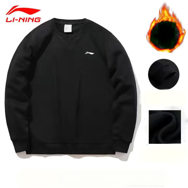 ORDER áo nỉ lining đen