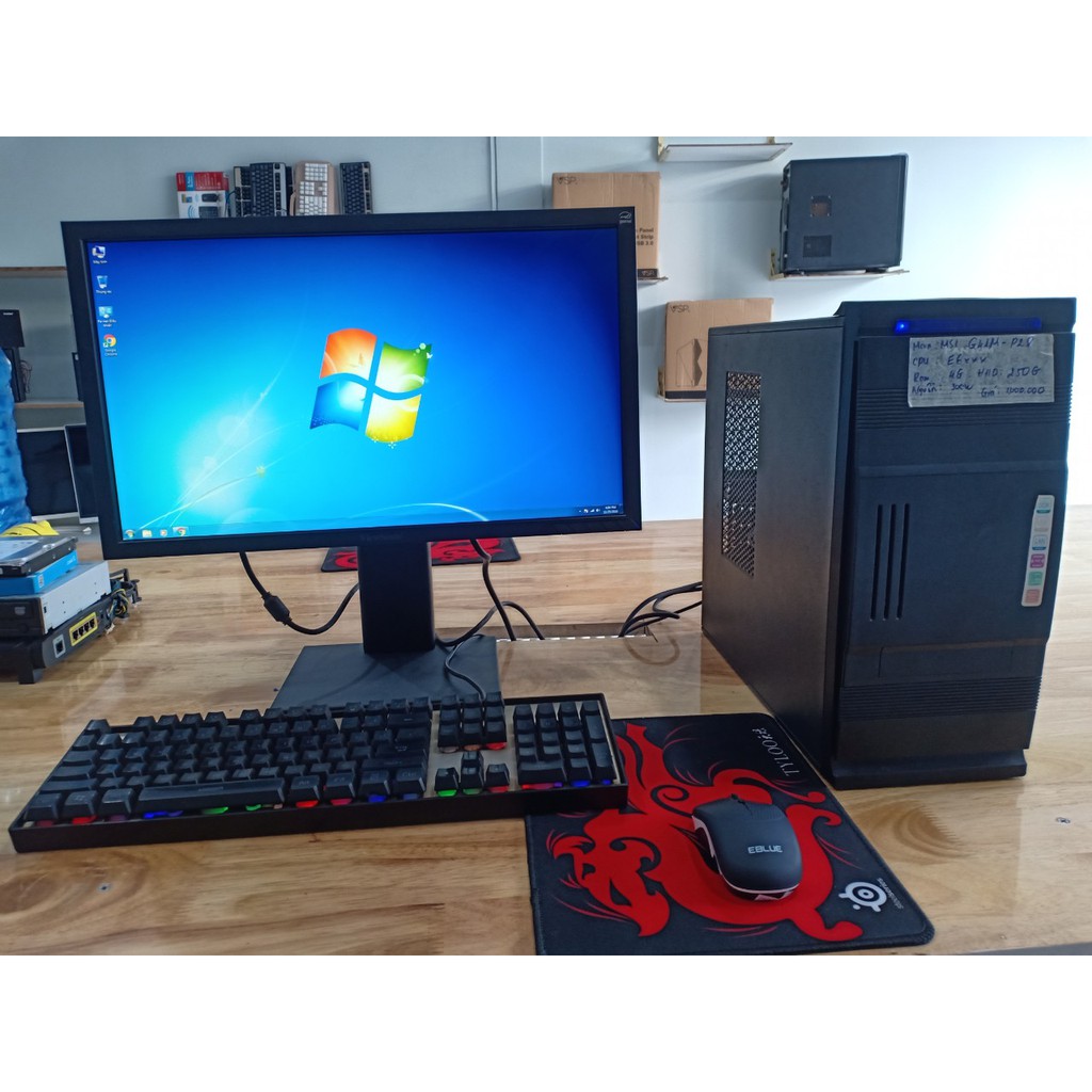 Trọn Bộ Máy Lướt WED Văn phòng Siêu nhanh Màn 22IN | BigBuy360 - bigbuy360.vn