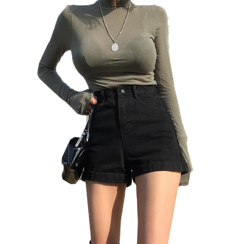 Quần Short Jeans Lưng Cao Thời Trang Hè 2021 Cho Nữ | BigBuy360 - bigbuy360.vn