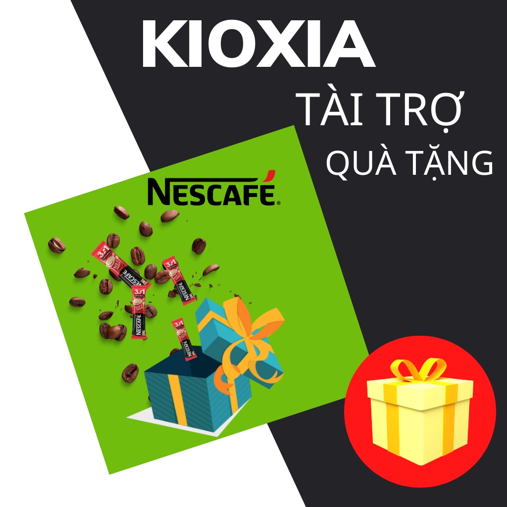 USB 16GB TransMemory Kioxia U202 - Thiết kế móc khóa, nhỏ gọn, kèm quà tặng KIOXIA