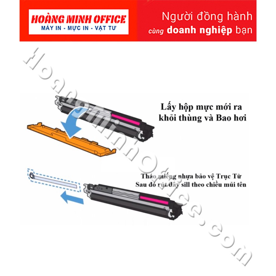 Hộp mực màu HP 130A XANH (CF351A) | Cho máy in HP M153/ M176n/ M177fw...[ Hàng Nhập Khẩu - Full Box ]