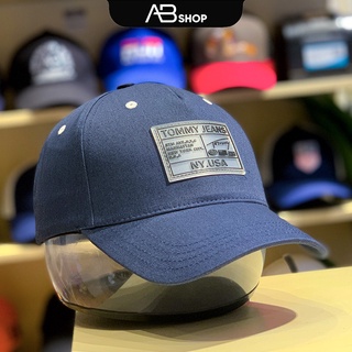 Mũ Lưỡi Trai Tommy Sili Xanh Navy và Trắng