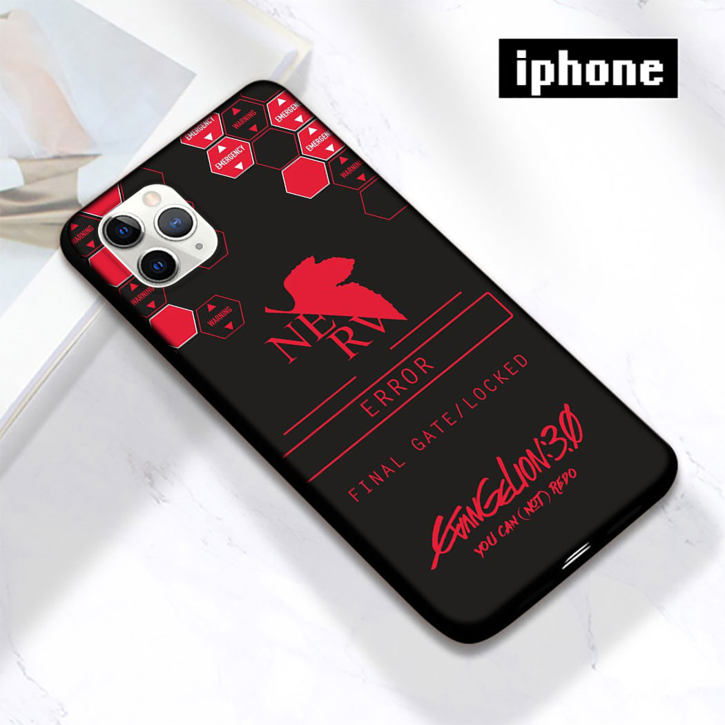 Mềm Ốp Lưng Neon Genesis Evangelion Nhiều Mẫu Mã Cho Điện Thoại Iphone X Xr Xs Max 5 6 5s 6s 7 8 Plus Se Hhh19