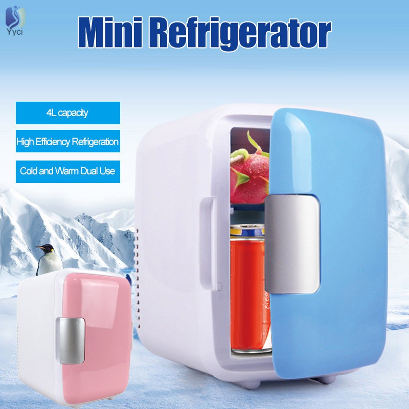 Tủ Lạnh Mini 4l Đa Năng Tiện Dụng Cho Xe Hơi