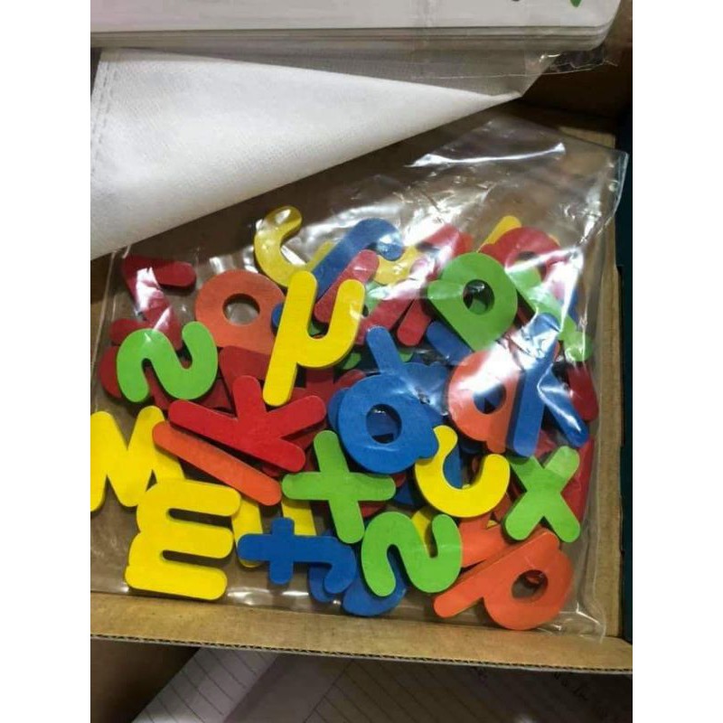 TRÒ CHƠI ĐÁNH VẦN CHỮ ABC BẰNG GỖ cho bé