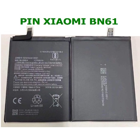 PIN XIAOMI BN61