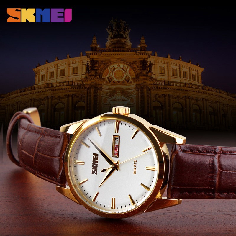 Đồng Hồ Kim SKMEI 9073 Dây Da Thanh Lịch Sang Trọng | BigBuy360 - bigbuy360.vn