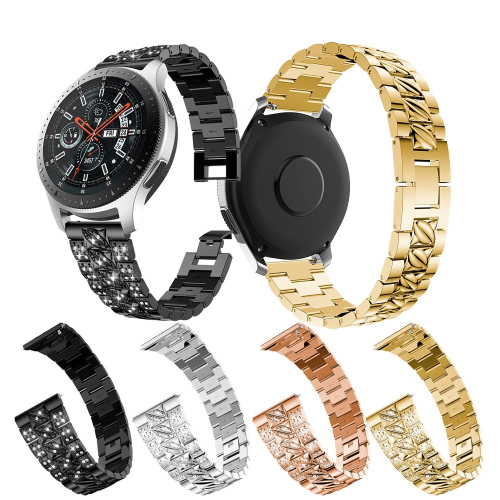 Dây đeo thay thế bằng kim loại 22mm cho đồng hồ Samsung Galaxy Watch 46mm/Gear S3 Classic/Frontier