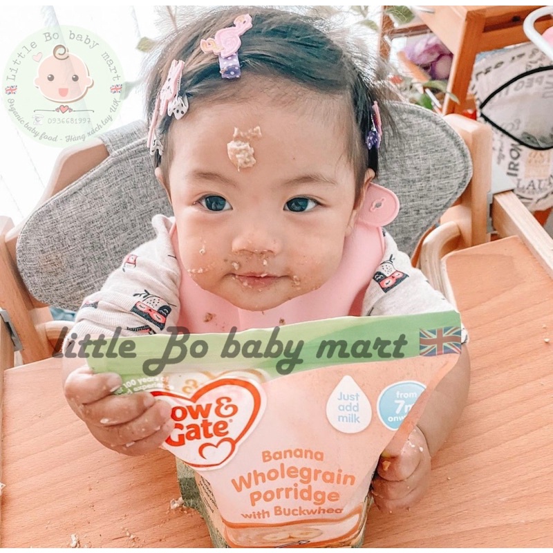 Bột ăn dặm Cow & Gate nội địa Anh cho bé từ 4-7m+