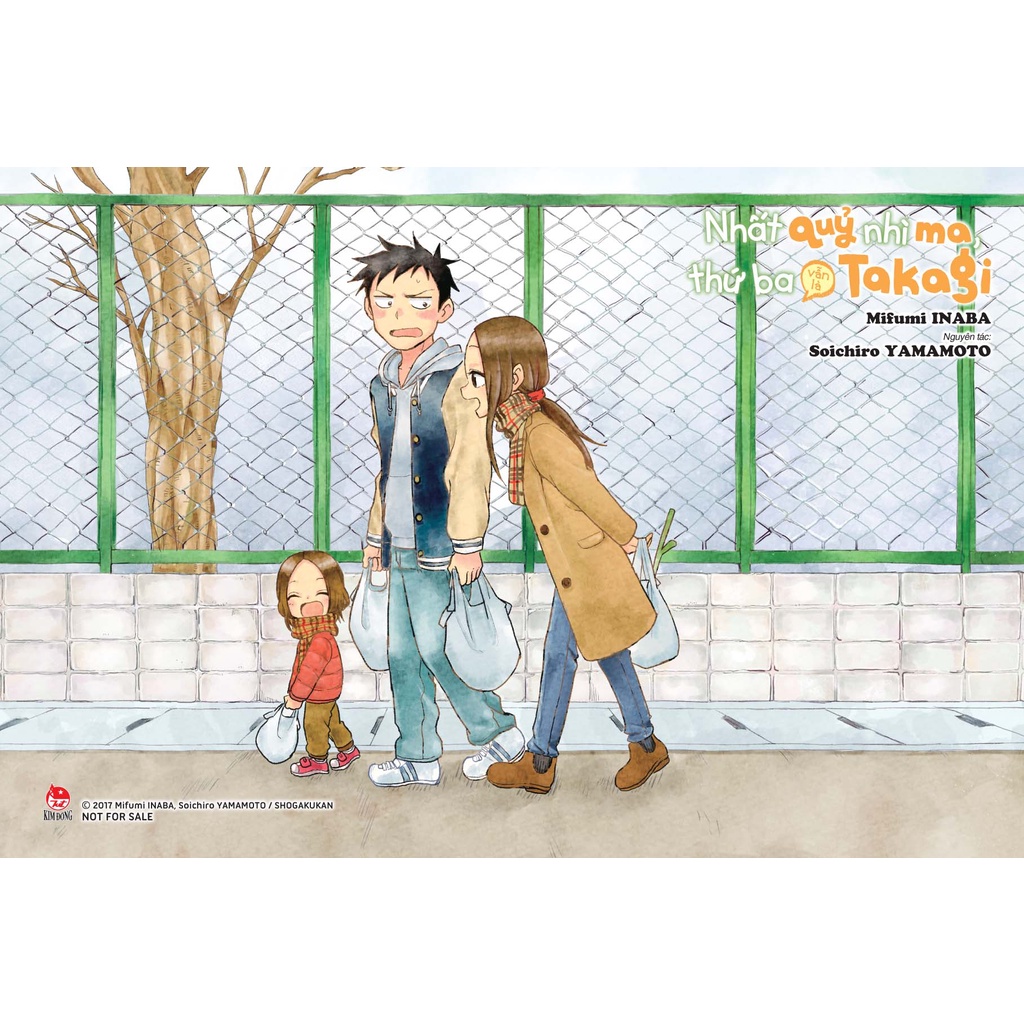 Truyện tranh Nhất quỷ nhì ma, thứ ba  Takagi - Tập 8 - Tặng kèm 1 Postcard - NXB Kim Đồng