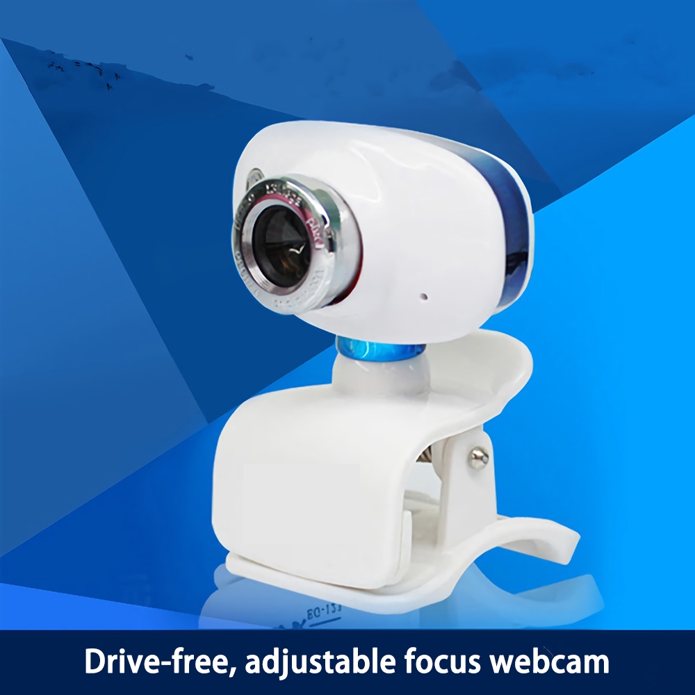 Webcam Hd Có Kẹp Gắn Máy Tính Laptop Cổng Usb Tiện Dụng