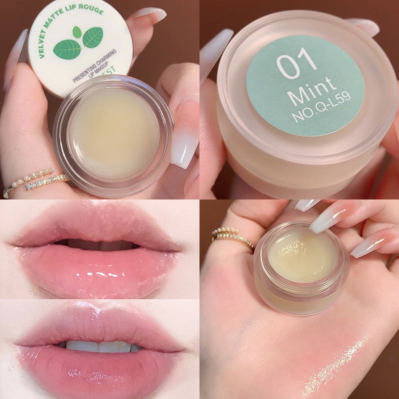 Son lì kết cấu bùn mịn như nhung lâu trôi chống thấm nước 7 màu tùy chọn