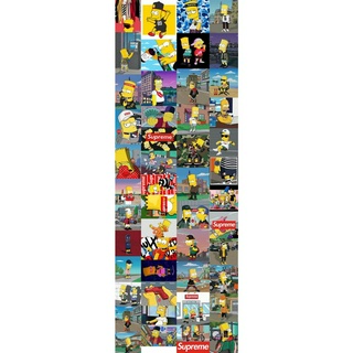 Combo sticker Simpson chống nước