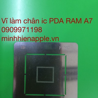 Vỉ làm chân IC Ram iphone A5 6 7 8 9