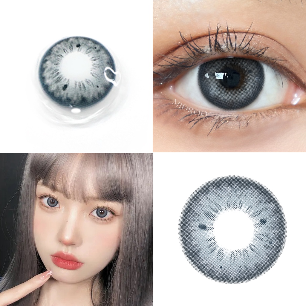 Kính áp tròng Midroo 14.2mm mềm mại phong cách âu mỹ