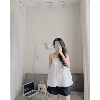 Set áo 2 dây kèm quần short xinh Samhyewear