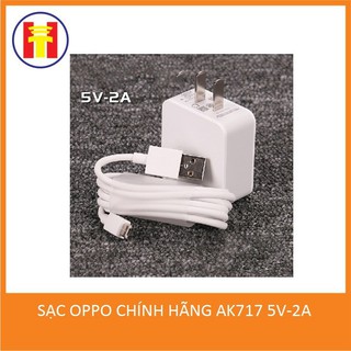 Sạc cáp oppo chính hãng ak717 5v-2a