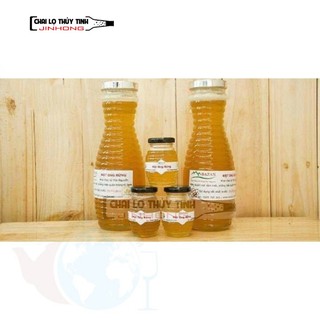 BÌNH THỦY TINH ĐỰNG MẬT ONG 1000ML NẮP NHỰA