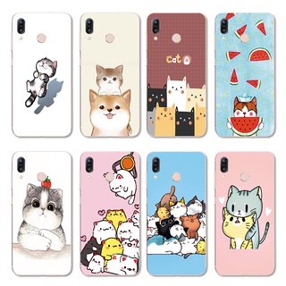 Ốp điện thoại tpu silicon mềm hình mèo dễ thương cho Xiaomi Mi 8 Explorer / Mi 8 Lite / Mi 8 Se / Mi 6x 5x A1 A2
