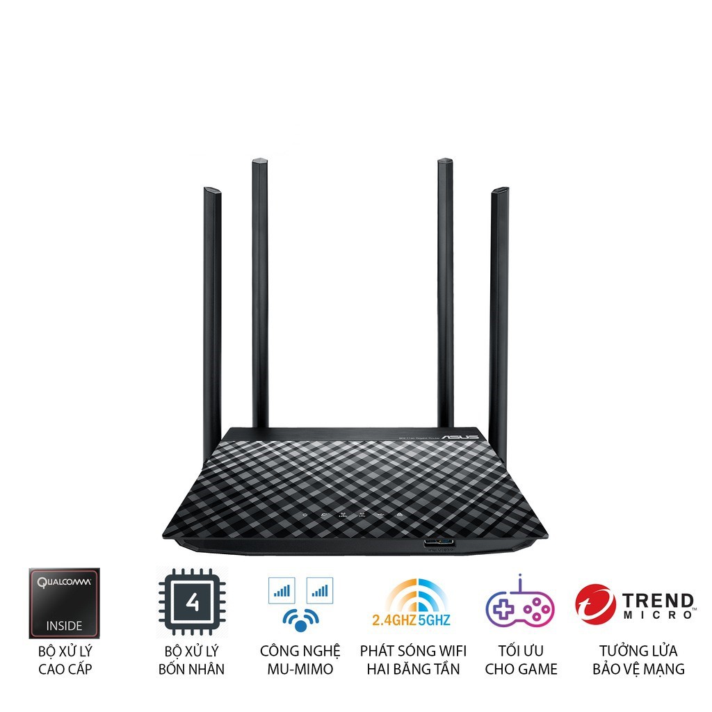 Bộ phát Wi-Fi ASUS RT-AC1300UHP