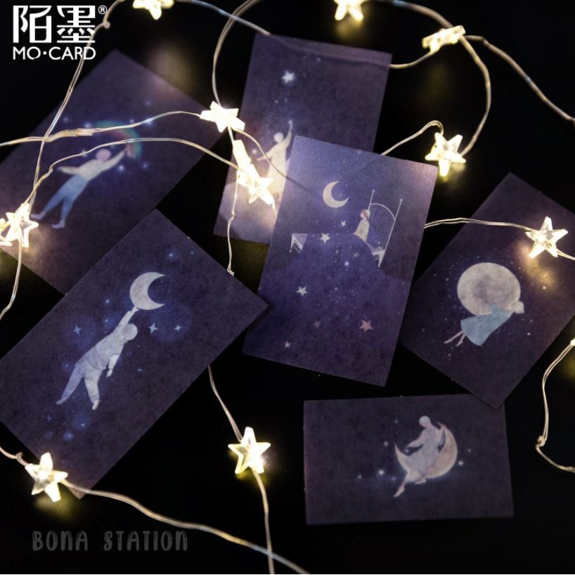 Bộ 40 sticker hình dán trang trí Heaven &amp; Art | BSB021