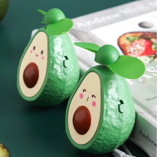 Quạt Mini Cầm Tay Hình Quả Bơ - Siêu Kute - Kèm Dây- Quạt cầm tay Tiện Lợi Siêu Mát | BigBuy360 - bigbuy360.vn