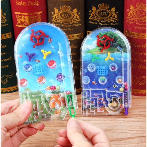 Đồ chơi cầm tay pinball mê cung trở về tuổi thơ video thực tế