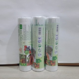 Combo 3 Cuộn Túi Đựng Thực Phẩm Tự Hủy Sinh Học 17*25