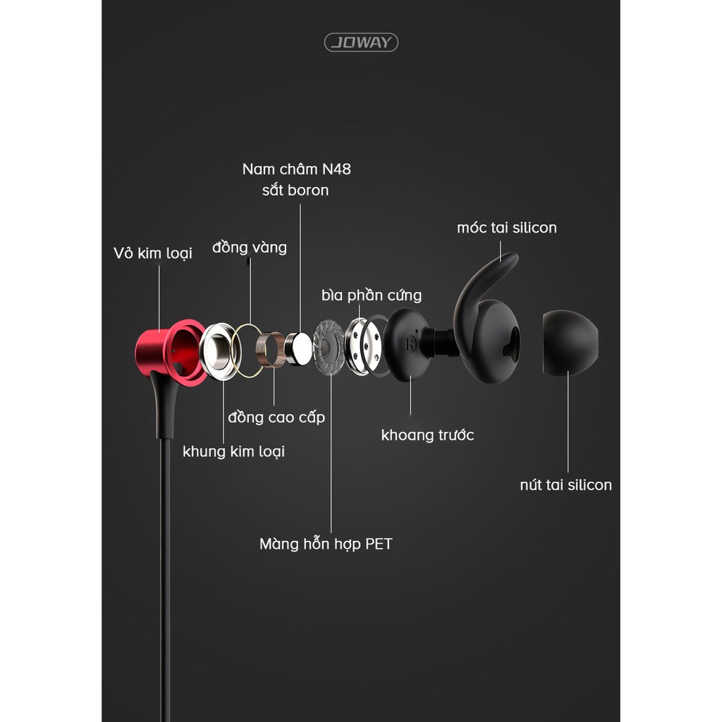 Tai nghe Bluetooth chuyên game JOWAY H32 âm thanh 3D - Hàng Chính Hãng | BigBuy360 - bigbuy360.vn