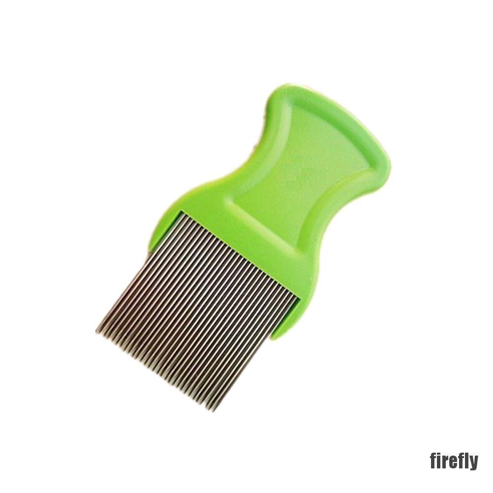 (Hàng Mới Về) Lược Chải Tóc Anoplura Flea Bằng Thép Không Gỉ