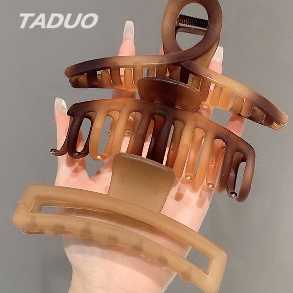 Kẹp Tóc Màu Nhám Thời Trang Mùa Hè Hàn Quốc Mới Cho Nữ
