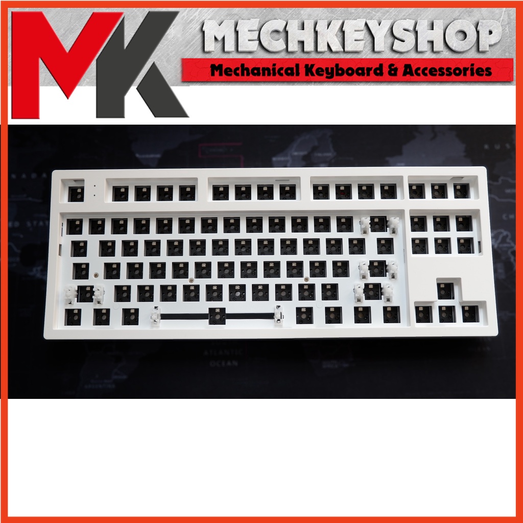 [Mã 44ELSALE2 giảm 7% đơn 300K] Bộ kit bàn phím cơ Keycool KC87 3 chế độ kết nối, mạch hotswap xuôi, RGB GZ87 M3