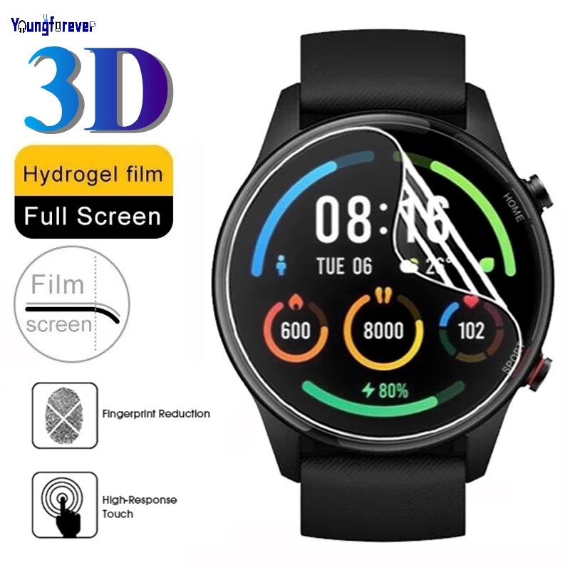 Miếng Dán Bảo Vệ Màn Hình Chống Trầy Bằng TPU Mềm Cho Xiaomi Watch S1 Active