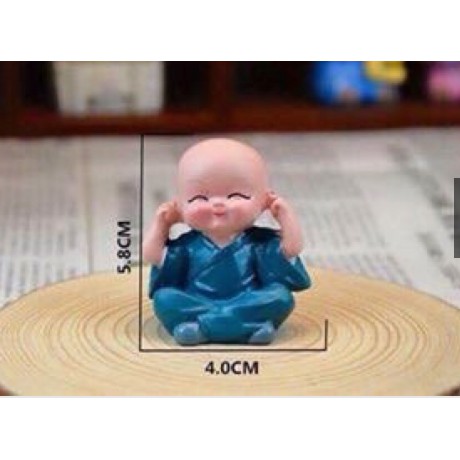 Set 4 Tượng Nhật Phong Thủy không nghe điều sai ( Mizaru) không nói điều bậy ( Iwazaru) không nhìn điều trái (Kikazaru) | BigBuy360 - bigbuy360.vn