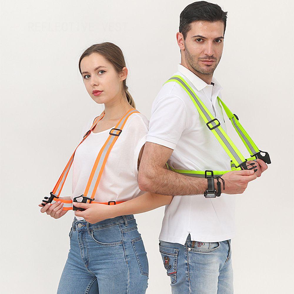 Áo Phản Quang An Toàn Ban Đêm Không Tay