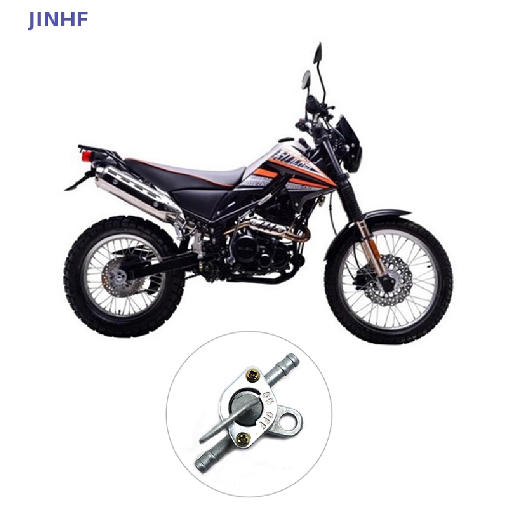 Jinhf Vòi Nhiên Liệu 6mm Inline Petcock Thông Dụng Cho Xe Máy / Quad / Grassmover JINHF
