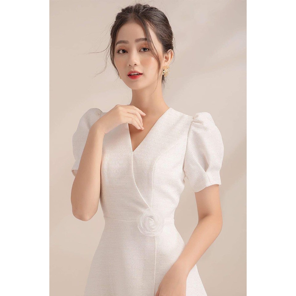 Đầm dự tiệc dáng xòe tinh tế thanh lịch nhẹ nhàng Umi Dress [KÈM ẢNH THẬT] | BigBuy360 - bigbuy360.vn