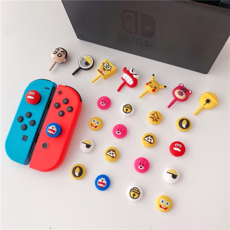 Nắp Nút Bấm Điều Khiển Tay Cầm Chơi Game Nintendo Switch OLED Lite Hình Melody Dễ Thương