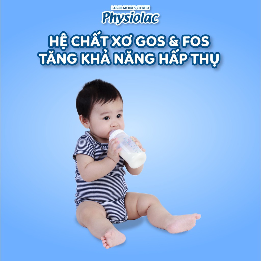 Sữa Pháp dinh dưỡng cho bé Physiolac [ mẫu mới] số 2 900gr [ date 2023]