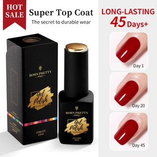 Sơn móng tay born pretty dạng gel trong suốt 15ml