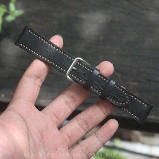 Dây đồng hồ da bò Đủ size [ Tặng kèm khóa + 1 tool thay dây ]